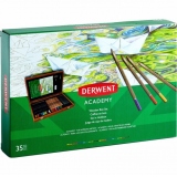 Set pentru desen Derwent Academy, 35 piese