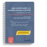 Legea notarilor publici si a activitatii notariale nr. 36/1995 (actualizata la 25 iunie 2023)