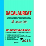 Matematica - Bacalaureat M1 2013