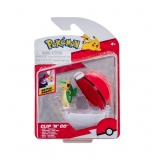 Pokemon - Figurine Clip N Go, Snivy & Poke Ball