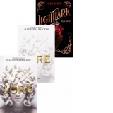 Pachet Jocuri periculoase; 1. Lore (2 volume); 2. Lightlark. Un joc mortal