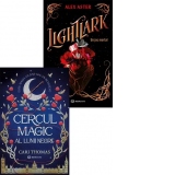 Pachet (2 carti) Cercul vrajitoarelor: 1. Cercul magic al lunii negre; 2. Lightlark. Un joc mortal