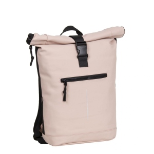 Rucsac Mart-New York Rolltop, culoare roz pudrat