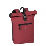 Rucsac Mart-New York Rolltop, culoare burgundy