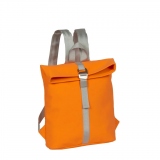 Rucsac Mart-Los Angeles Rolltop Mini, culoare portocaliu neon