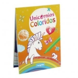 Carte de colorat Unicorni 2