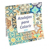 Carte de colorat antistres Azul