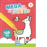 Carte de colorat mega colorido 1