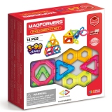 Joc magnetic de constructie Magformers Challenger Set - Extra Provocari, 14 piese