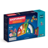 Joc magnetic de constructie Magformers Creative Set - Creativ, 90 piese