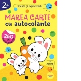 Marea carte cu autocolante (2+)