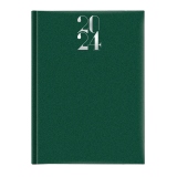 Agenda Artilux, A4, datata, hartie ivory, coperta verde 2024