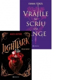 Pachet Thrillere magice (2 carti): 1. Lightlark. Un joc mortal; 2. Vrajile se scriu cu sange