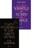 Pachet Dansul Umbrelor (2 carti): 1. Viata invizibila a lui Addie LaRue; 2. Vrajile se scriu cu sange