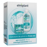 Set cadou Elmiplant Hydro X Cell. Crema de zi, 50 ml + Apa micelara, 400 ml