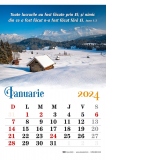 Calendar de perete 2024, format A4 (6 file)