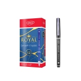 Pix DACO gel Royal negru, PX266N (set 12 bucati)