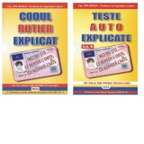 Pachet auto Ion Herea (2 carti): 1. Codul rutier explicat; 2. Teste auto explicate. Categoria B