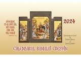 Calendarul bunului crestin, cu iconostase, 2024