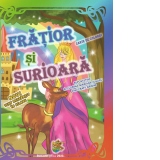 Fratior si surioara. Carte de colorat