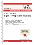 Codul penal si Legea pentru punerea in aplicare. Cod 785. Actualizat la 20.10.2023