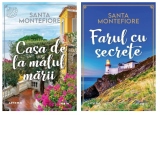 Pachet Santa Montefiore: 1. Casa de la malul marii; 2. Farul cu secrete