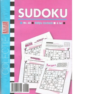 Sudoku Colectie, Nr. 40