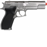 Jucarie Pistol politie Beretta 92, 8 capse, die-cast metal si plastic