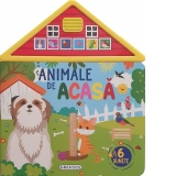 Carte cu sunete: Animale de acasa. 6 sunete