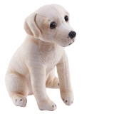 Caine de salvare cu sunet LABRADOR  AURIU- Jucarie Plus Wild Republic 14 cm