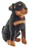 Caine de salvare cu sunet ROTTWEILER - Jucarie Plus Wild Republic 14 cm