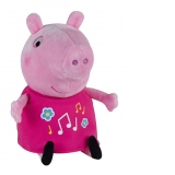 Jucarie Plus Muzicala Jemini Cu Lumini 25cm Peppa Pig