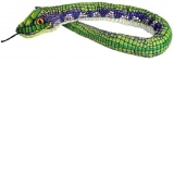 Sarpe GREEN SCALES - Jucarie Plus Wild Republic 137 cm