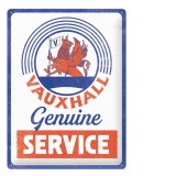 Placa decor 30x40 Vauxhall Genuine Service, Vauxhall