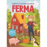 Carte cu autocolante. Ferma