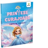 Printese curajoase. Carte de colorat