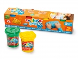 Plastilina Baby Dough Carioca 4 x 150 g, la cutie