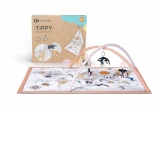 Saltea educativa Kinderkraft TIPPY, 3 in 1