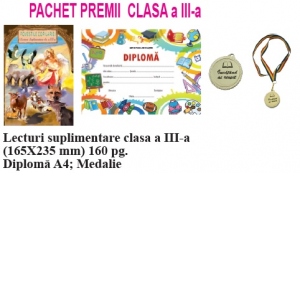 Pachet premii pentru clasa a III-a, varianta 2