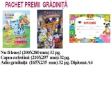 Pachet premii pentru gradinita, varianta 2 (Nu fi lenes + Capra cu trei iezi + Diploma)