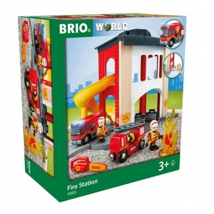 Set sectie de pompieri BRIO