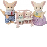 Figurine Sylvanian Families-Familia Vulpitelor Fennec