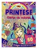 Printese. Carte de colorat cu 50 de abtibilduri