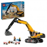 LEGO City - Excavator galben de constructii - 60420