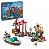 LEGO City - Port si nava de transport marfa - 60422