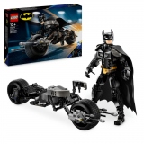 LEGO DC Super Heroes - Figurina de constructie Batman™ si motocicleta Bat-Pod - 76273