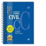 Codul civil. Editie spiralata, tiparita pe hartie alba (mai 2024)