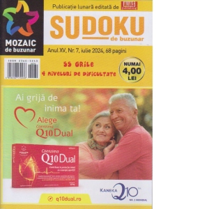 Vezi detalii pentru Sudoku de buzunar. Nr.7/2024