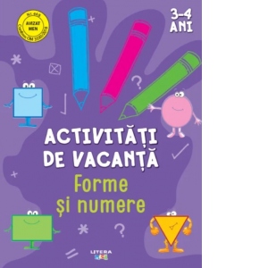 Activitati de vacanta. Forme si numere (3-4 ani)