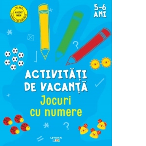 Activitati de vacanta. Jocuri cu numere (5-6 ani)